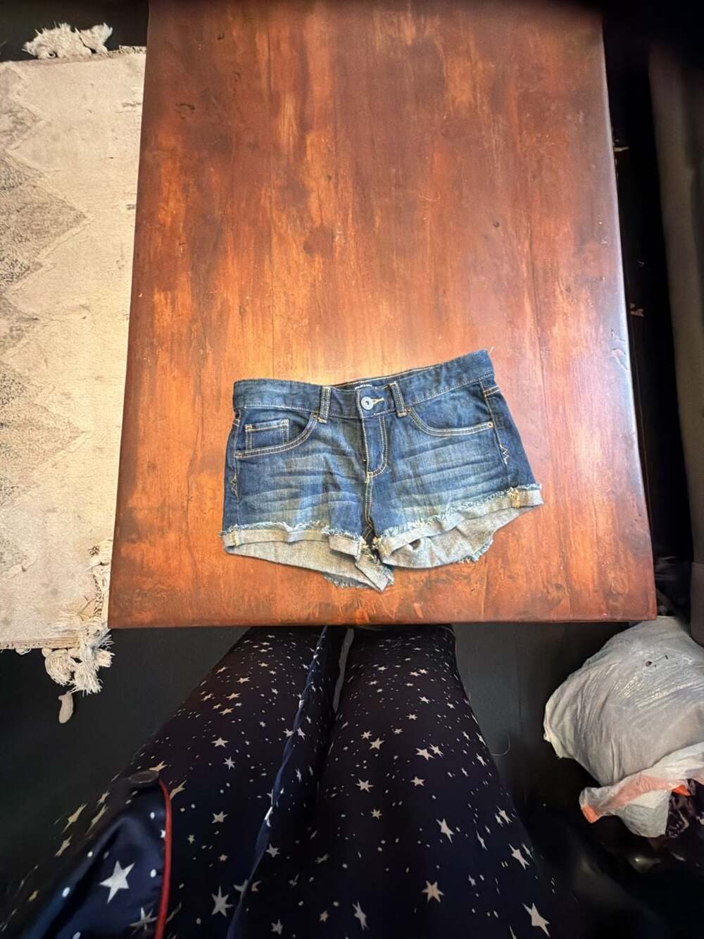 Mossimo Supply Co. Denim Cutoff Shorts Size 9 Fit 6